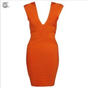 Herve Leger bandage dress